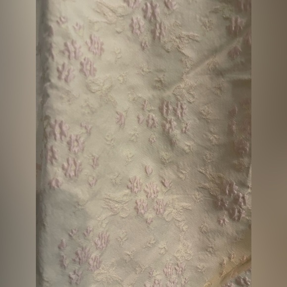 NWT Storia Floral Splotched Daisy Embossed Print Strapless Corset Mini Dress - Picture 9 of 13